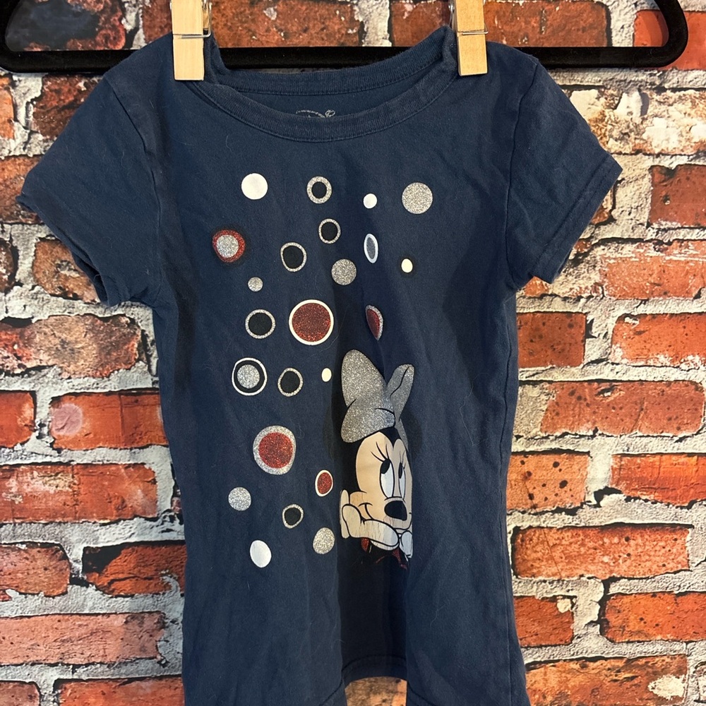 Disney Kids Blue Minnie Mouse Tee